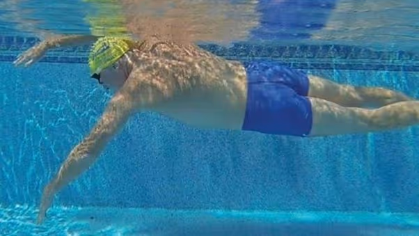 front crawl technique underwater
